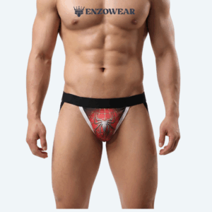 Alternative view of Suspensorio Transparente Estilo Spiderman – Jockstrap Arácnido Sexy