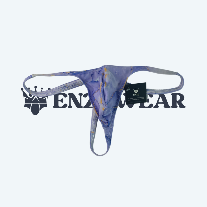 Tanga Bulgue Estampado Geoda – Eros Underwear para Enzowear - Imagen 5