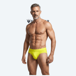 Alternative view of Brief Amarillo Limón "Vitalidad Citrus" para Hombre – Energía y Color Vibrante | Enzowear