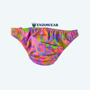 Alternative view of Bikini Splash Neon Multicolor | Unitalla