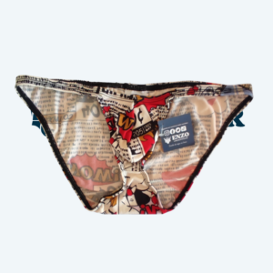 Bikini Wow "Comic Pop": Estilo Retro que Grita Personalidad (Talla M)
